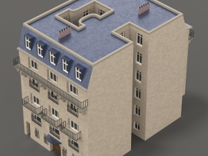 City House 018 3Dモデル
