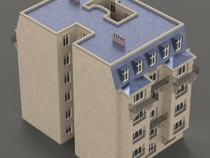 City House 018 3Dモデル