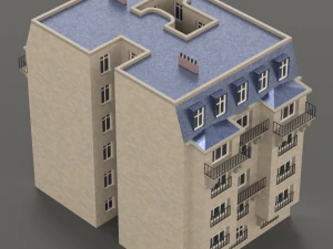 City House 018 3D Model