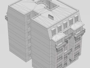 City House 018 3D Model