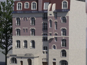 Casa de la ciudad 019 Modelo 3D