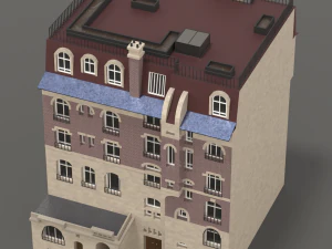 City House 019 3D Model