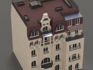 City House 019 3D मॉडल