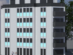 Casa de la ciudad 020 Modelo 3D