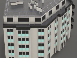 Casa de la ciudad 020 Modelo 3D