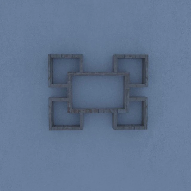 Boekenplank 3D Model .c4d .max .obj .3ds .fbx .stl .blend 