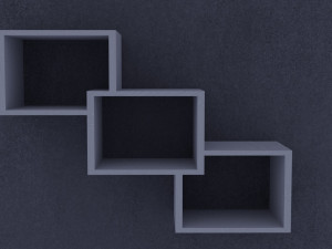 Bookshelf 3D Model