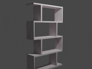 Bookshelf 3D Model