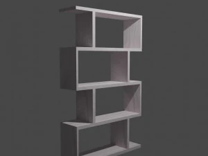 Boekenplank 3D Model