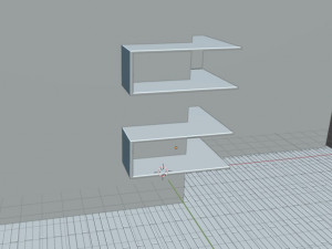 Bookshelf 3D Model
