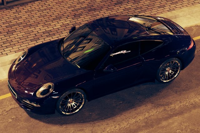 porsche 911 turbo s 3D Модель .c4d .max .obj .3ds .fbx .stl .blend 