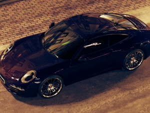 porsche 911 turbo s 3D मॉडल