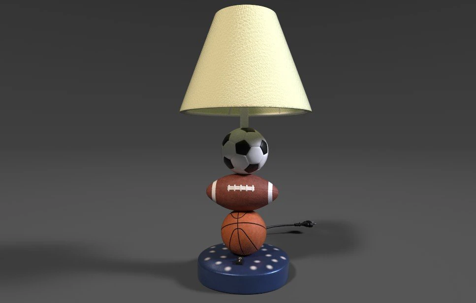 lamp 3D Model .c4d .max .obj .3ds .fbx .stl .blend 