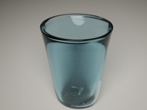 transparent mug 3D मॉडल
