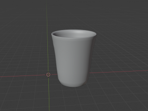 transparent mug 3D Model