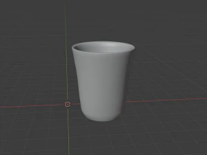 transparent mug 3D Model
