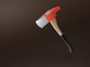 the fire axe Modello 3D