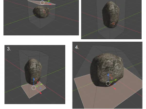 cstomizable stone generator 3D Model