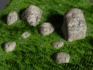 cstomizable stone generator 3D Model