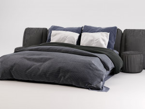 adairs bed n01 Modèle 3D