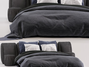 adairs bed n01 Modèle 3D
