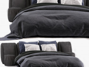 adairs bed n01 Modèle 3D