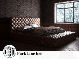 park lane bed 3D Model