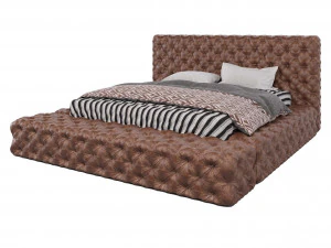 lit d'all&eacute;e de parc Modèle 3D