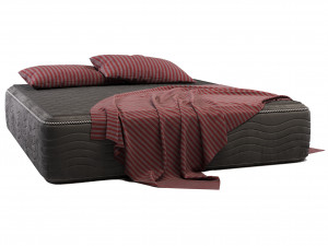 epeda bed mattress king size n01 3D Модель
