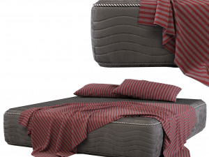 epeda bed mattress king size n01 3D Модель