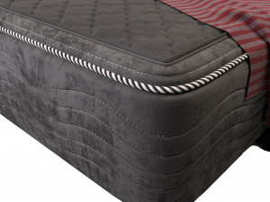 epeda bed mattress king size n01 3D Модель