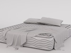 epeda bed mattress king size n01 3D Модель