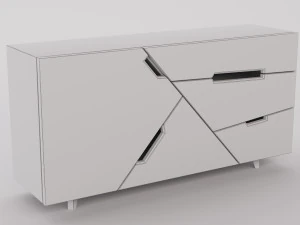 tangram sideboard 3D Model
