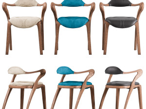 legnor dining chair Model 3D