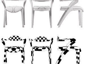 legnor dining chair Model 3D