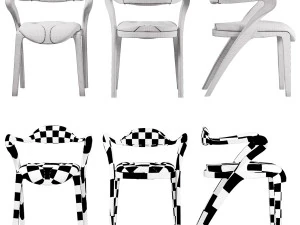 legnor dining chair 3D Model