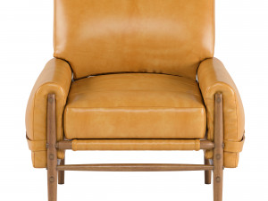 rhys leather chair 3D Model