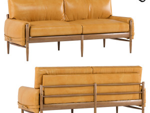 rhys twocushion sofa 3D Model