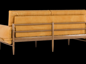 rhys twocushion sofa Modello 3D
