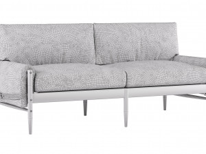 rhys twocushion sofa Modello 3D
