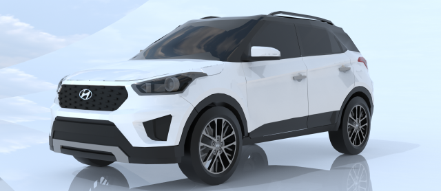 hyundai creta Modelo 3D .c4d .max .obj .3ds .fbx .stl .blend 
