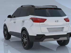 hyundai creta Modelo 3D