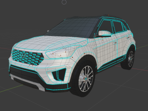 hyundai creta Modelo 3D