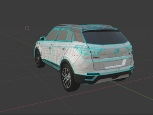 hyundai creta Modelo 3D