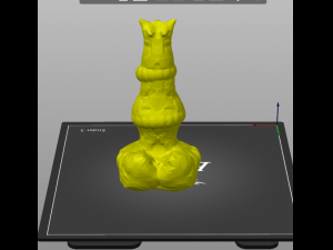 the yottabyte penis 3D-Druckmodell
