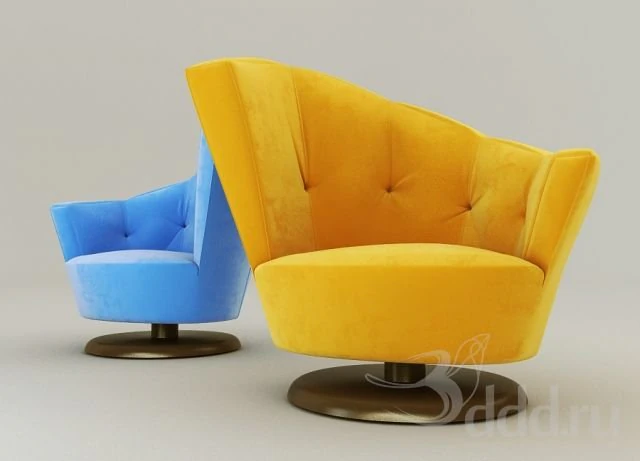 chair 3D Model .c4d .max .obj .3ds .fbx .stl .blend 