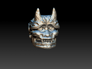 oni mask ring 3D Print Model