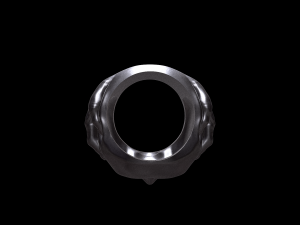 gluttony ring 3d print model Modello di stampa 3D