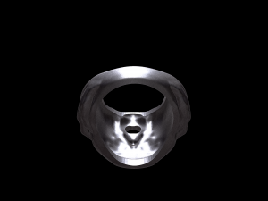 gluttony ring 3d print model Modello di stampa 3D