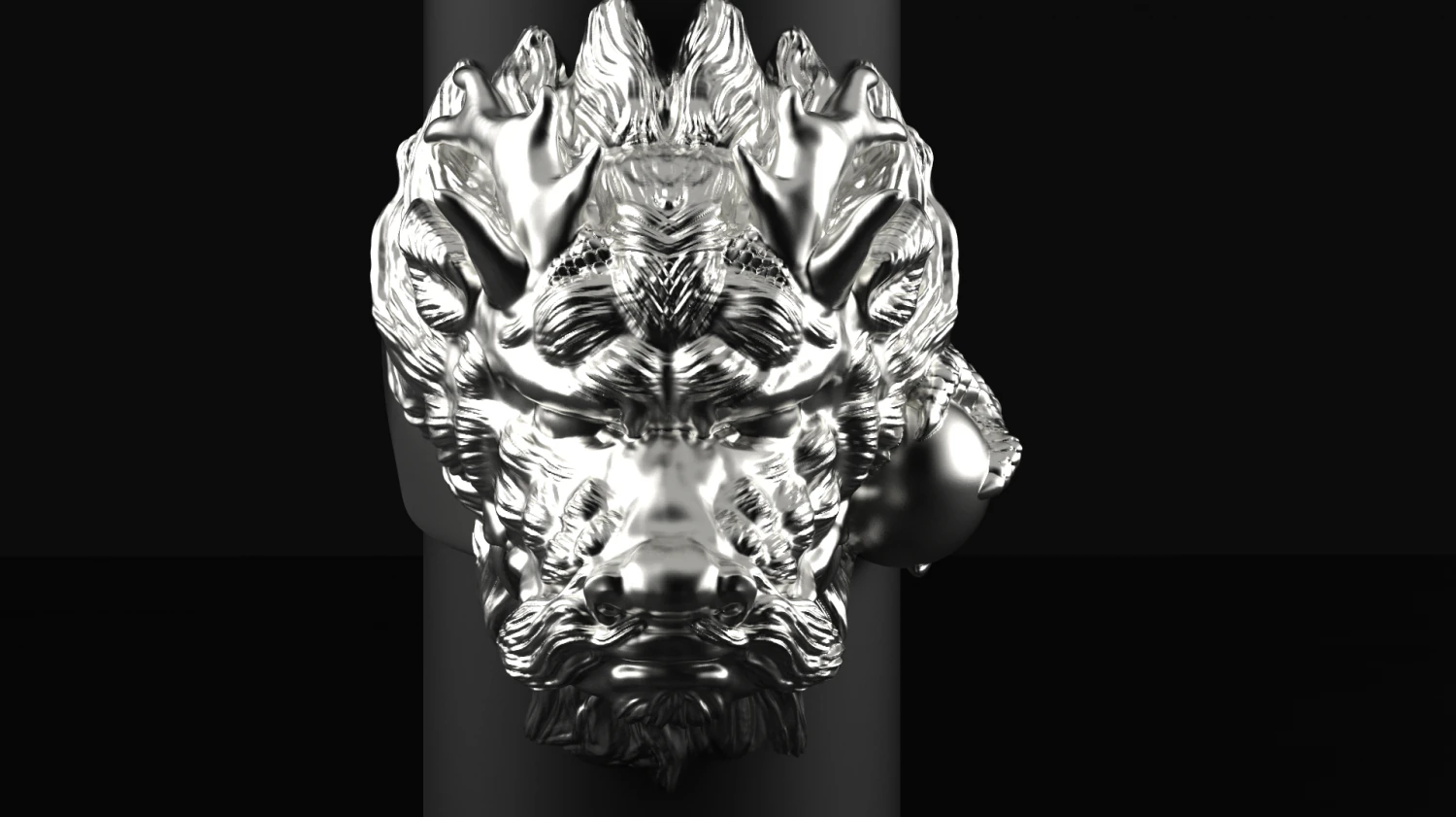 Dragon ring 3D print model 3D Print Model .c4d .max .obj .3ds .fbx .stl .blend 